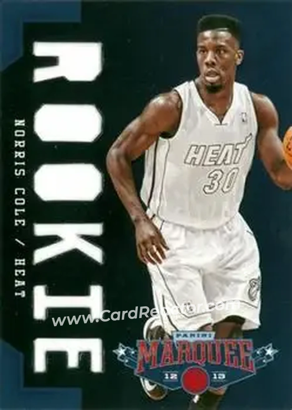 2012-13 Panini Marquee #349 - Norris Cole - Miami Heat - Front 2012-13 Panini Marquee #349 - Norris Cole - Miami Heat - Front