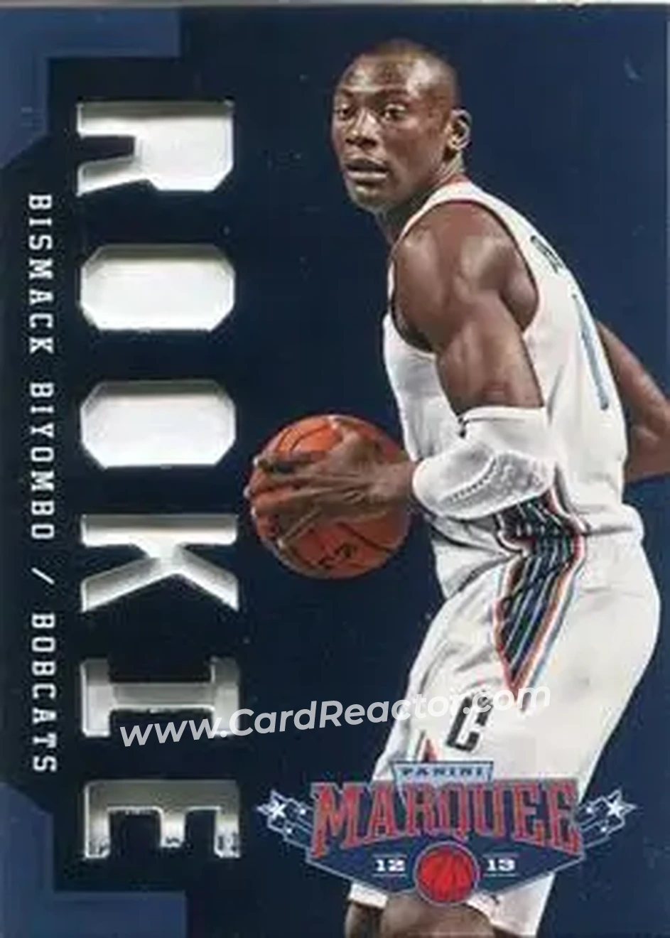 2012-13 Panini Marquee #350 - Bismack Biyombo - Charlotte Bobcats - Front