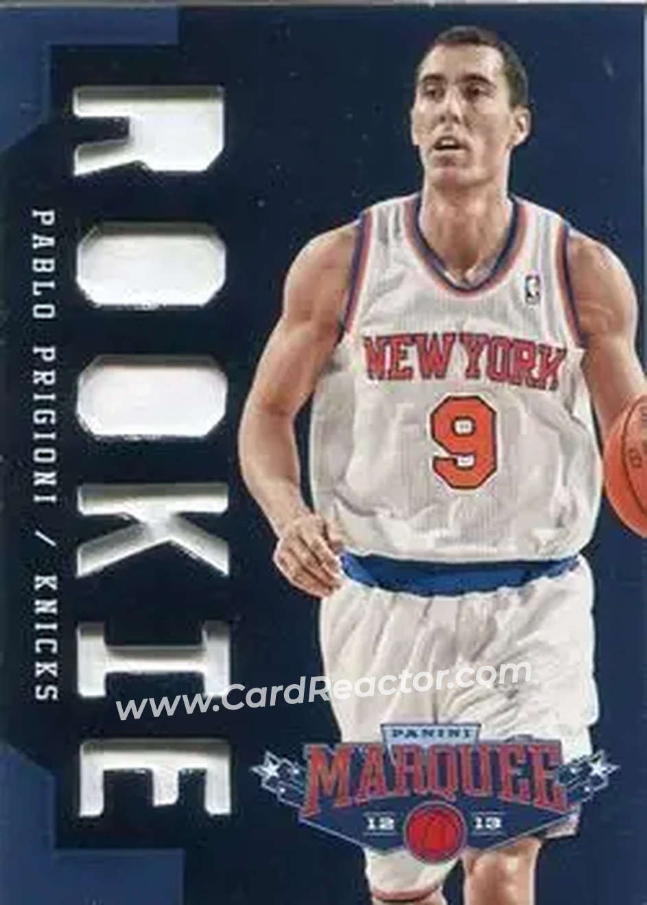2012-13 Panini Marquee #372 - Pablo Prigioni - New York Knicks - Front