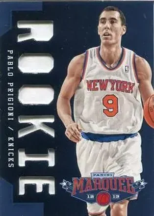 2012-13 Panini Marquee #372 - Pablo Prigioni - New York Knicks 2012-13 Panini Marquee #372 - Pablo Prigioni - New York Knicks