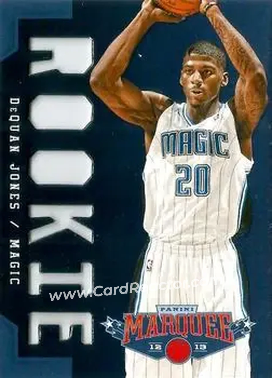 2012-13 Panini Marquee #374 - DeQuan Jones - Orlando Magic - Front