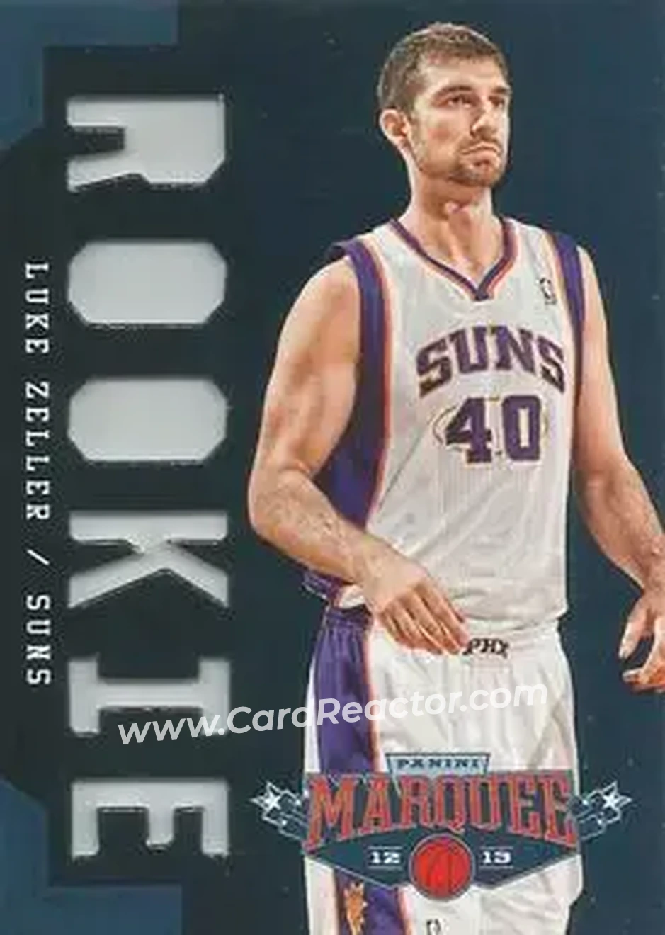 2012-13 Panini Marquee #376 - Luke Zeller - Phoenix Suns - Front 2012-13 Panini Marquee #376 - Luke Zeller - Phoenix Suns - Front