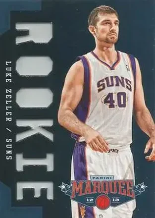 2012-13 Panini Marquee #376 - Luke Zeller - Phoenix Suns