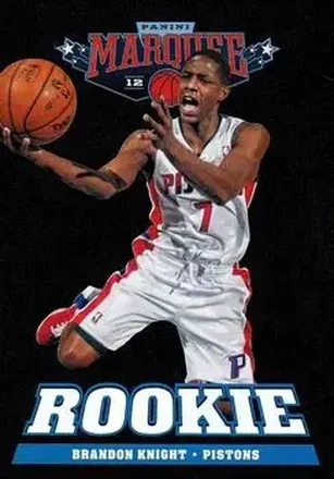2012-13 Panini Marquee #244 - Brandon Knight - Detroit Pistons