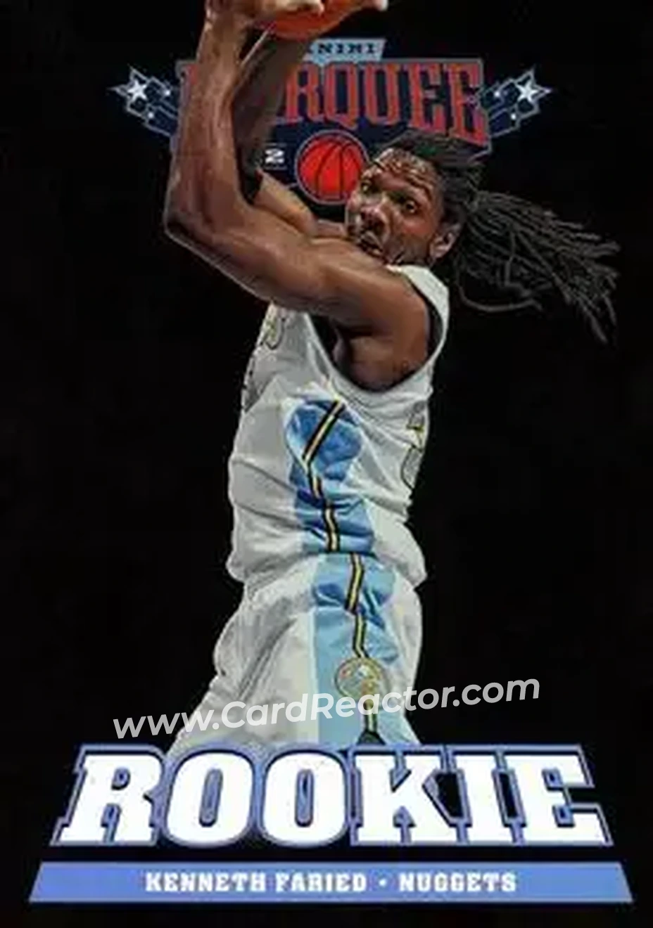 2012-13 Panini Marquee #245 - Kenneth Faried - Denver Nuggets - Front