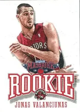 2012-13 Panini Marquee #398 - Jonas Valančiūnas - Toronto Raptors 2012-13 Panini Marquee #398 - Jonas Valančiūnas - Toronto Raptors
