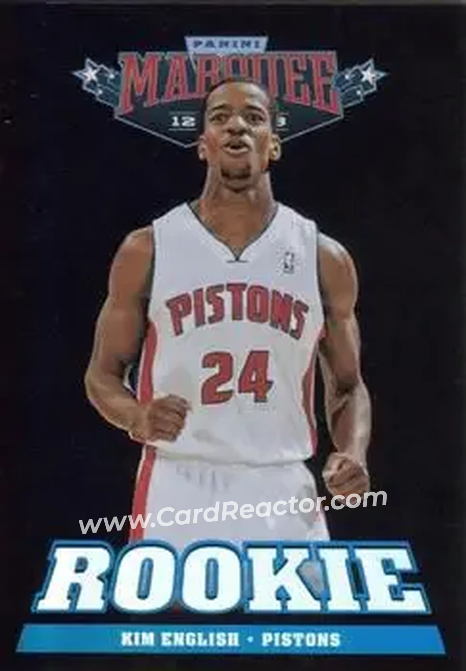 2012-13 Panini Marquee #293 - Kim English - Detroit Pistons - Front