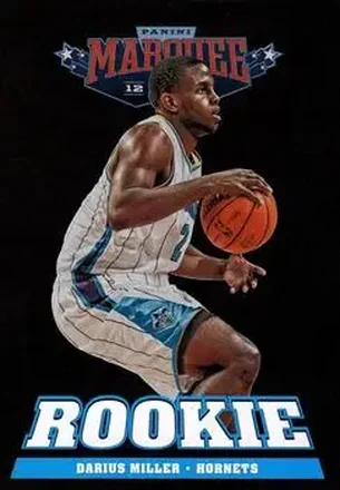 2012-13 Panini Marquee #295 - Darius Miller - New Orleans Hornets