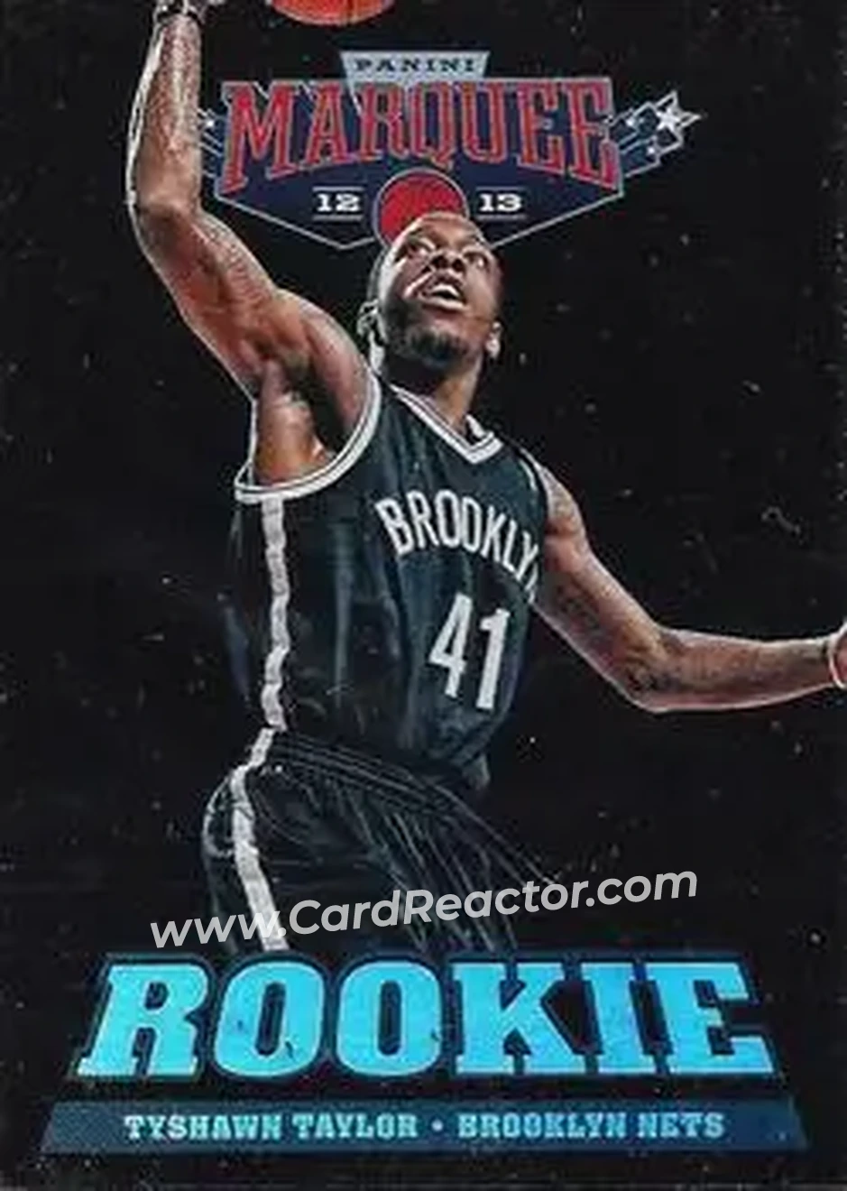2012-13 Panini Marquee #299 - Tyshawn Taylor - Brooklyn Nets - Front