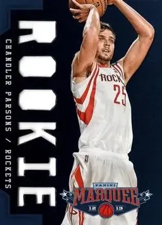 2012-13 Panini Marquee #381 - Chandler Parsons - Houston Rockets