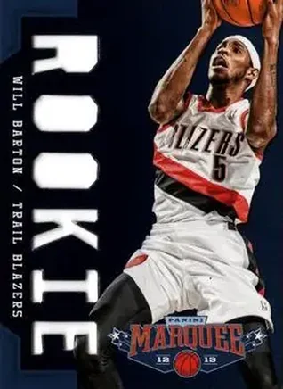 2012-13 Panini Marquee #382 - Will Barton - Portland Trail Blazers