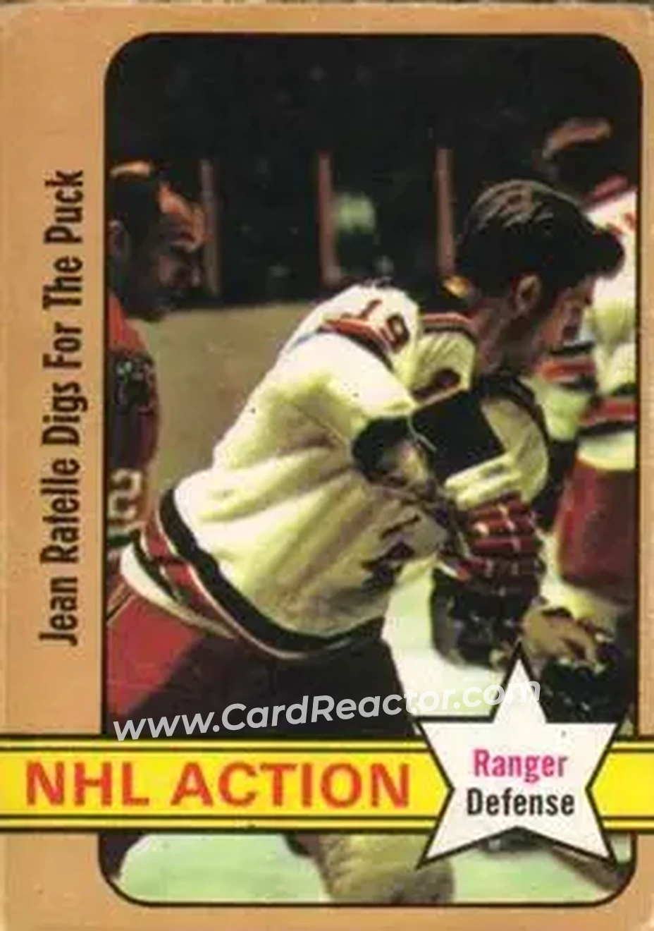 1972-73 O-Pee-Chee #48 - Jean Ratelle - New York Rangers - Front