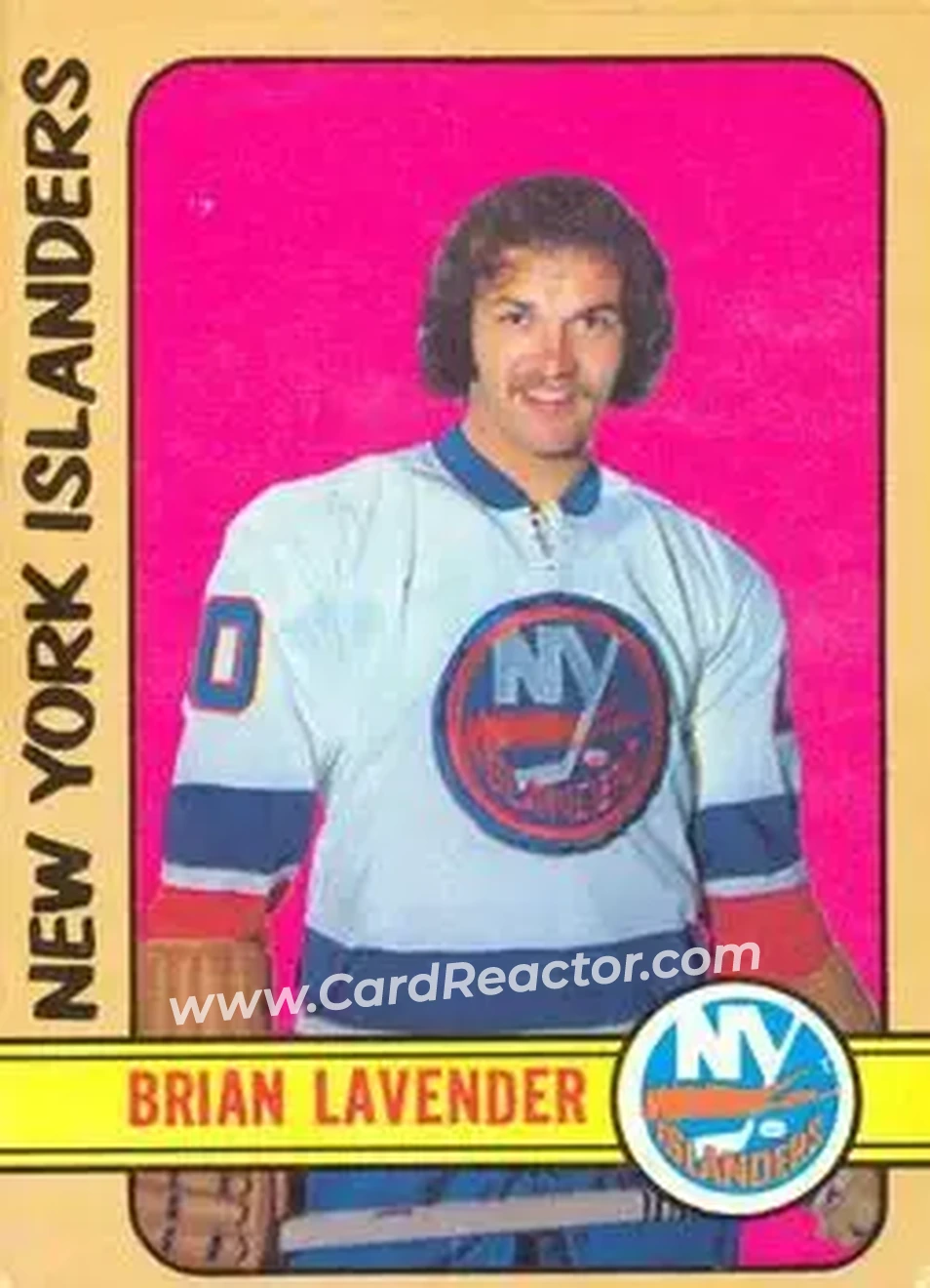 1972-73 O-Pee-Chee #270 - Brian Lavender - New York Islanders - Front