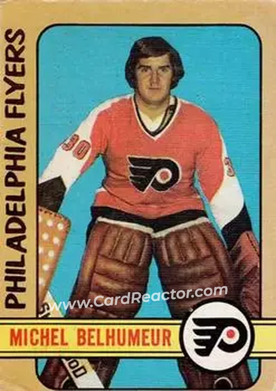 1972-73 O-Pee-Chee #273 - Michel Belhumeur - Philadelphia Flyers - Front 1972-73 O-Pee-Chee #273 - Michel Belhumeur - Philadelphia Flyers - Front