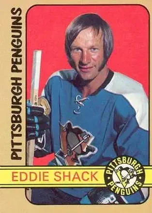 1972-73 O-Pee-Chee #274 - Eddie Shack - Pittsburgh Penguins