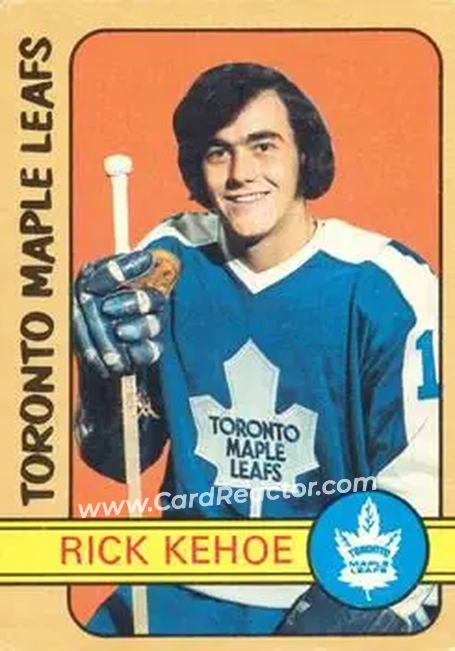 1972-73 O-Pee-Chee #277 - Rick Kehoe - Toronto Maple Leafs - Front