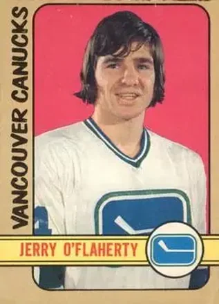 1972-73 O-Pee-Chee #278 - Gerry O'Flaherty - Vancouver Canucks 1972-73 O-Pee-Chee #278 - Gerry O'Flaherty - Vancouver Canucks