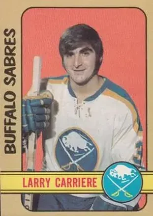 1972-73 O-Pee-Chee #282 - Larry Carriere - Buffalo Sabres 1972-73 O-Pee-Chee #282 - Larry Carriere - Buffalo Sabres