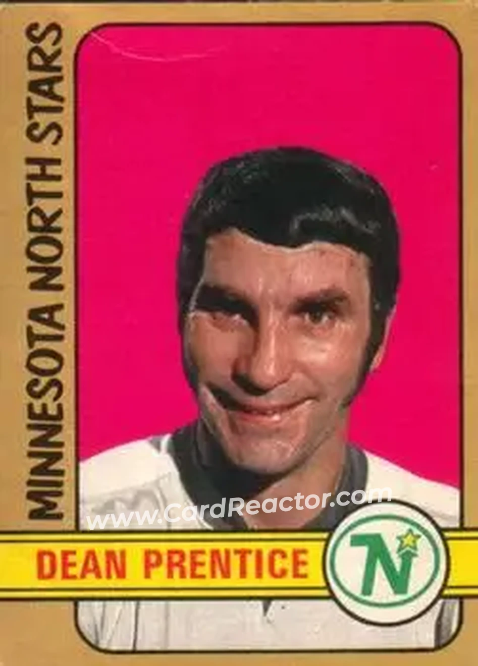 1972-73 O-Pee-Chee #289 - Dean Prentice - Minnesota North Stars - Front