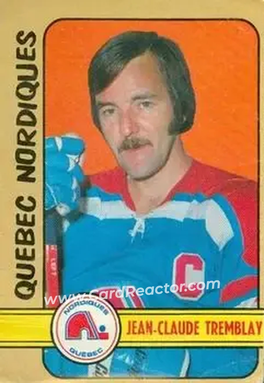 1972-73 O-Pee-Chee #293 - Jean-Claude Tremblay - Quebec Nordiques - Front