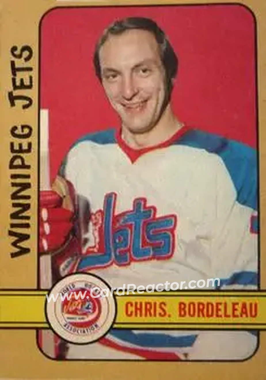 1972-73 O-Pee-Chee #299 - Christian Bordeleau - Winnipeg Jets - Front 1972-73 O-Pee-Chee #299 - Christian Bordeleau - Winnipeg Jets - Front