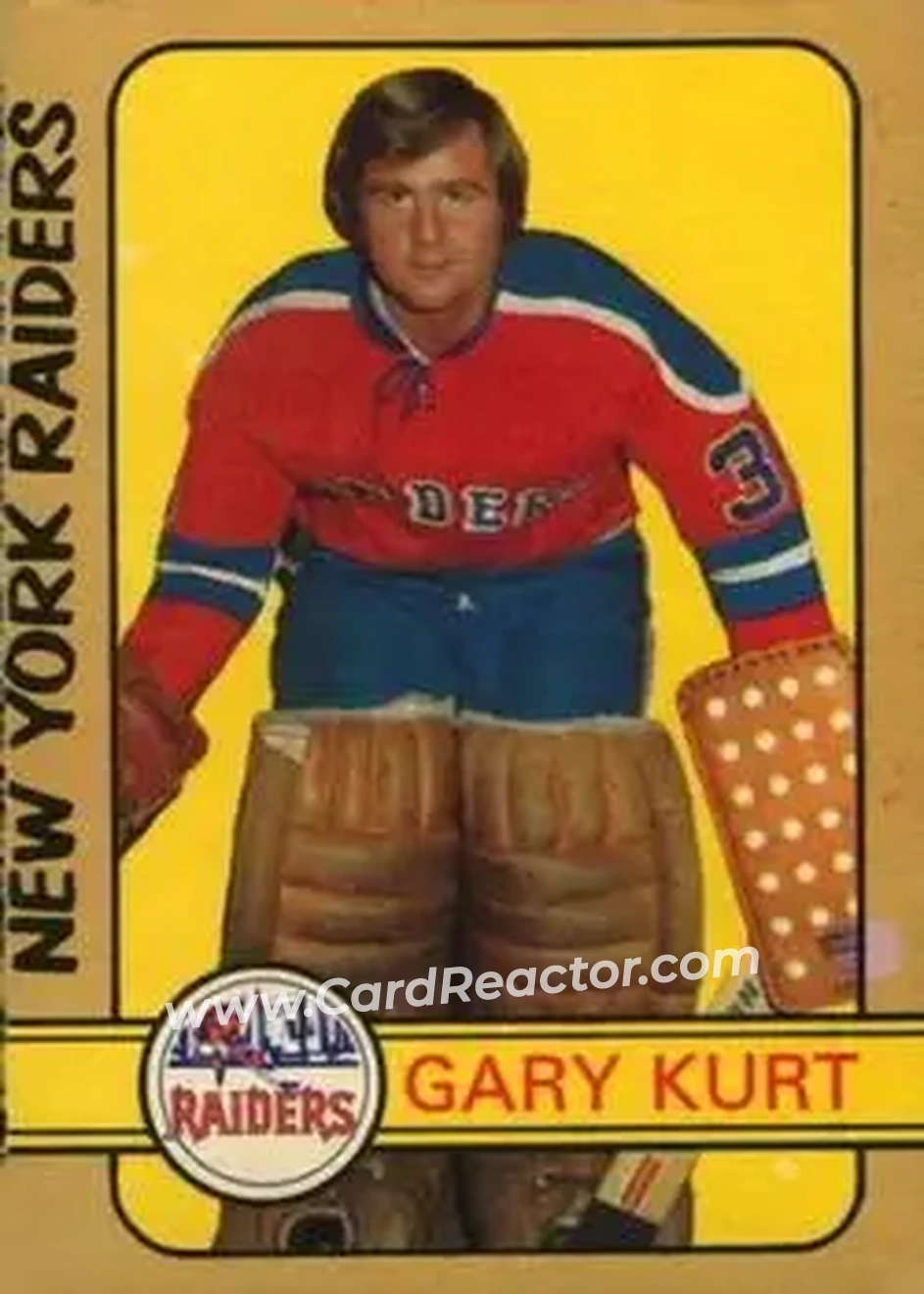 1972-73 O-Pee-Chee #306 - Gary Kurt - New York Raiders - Front
