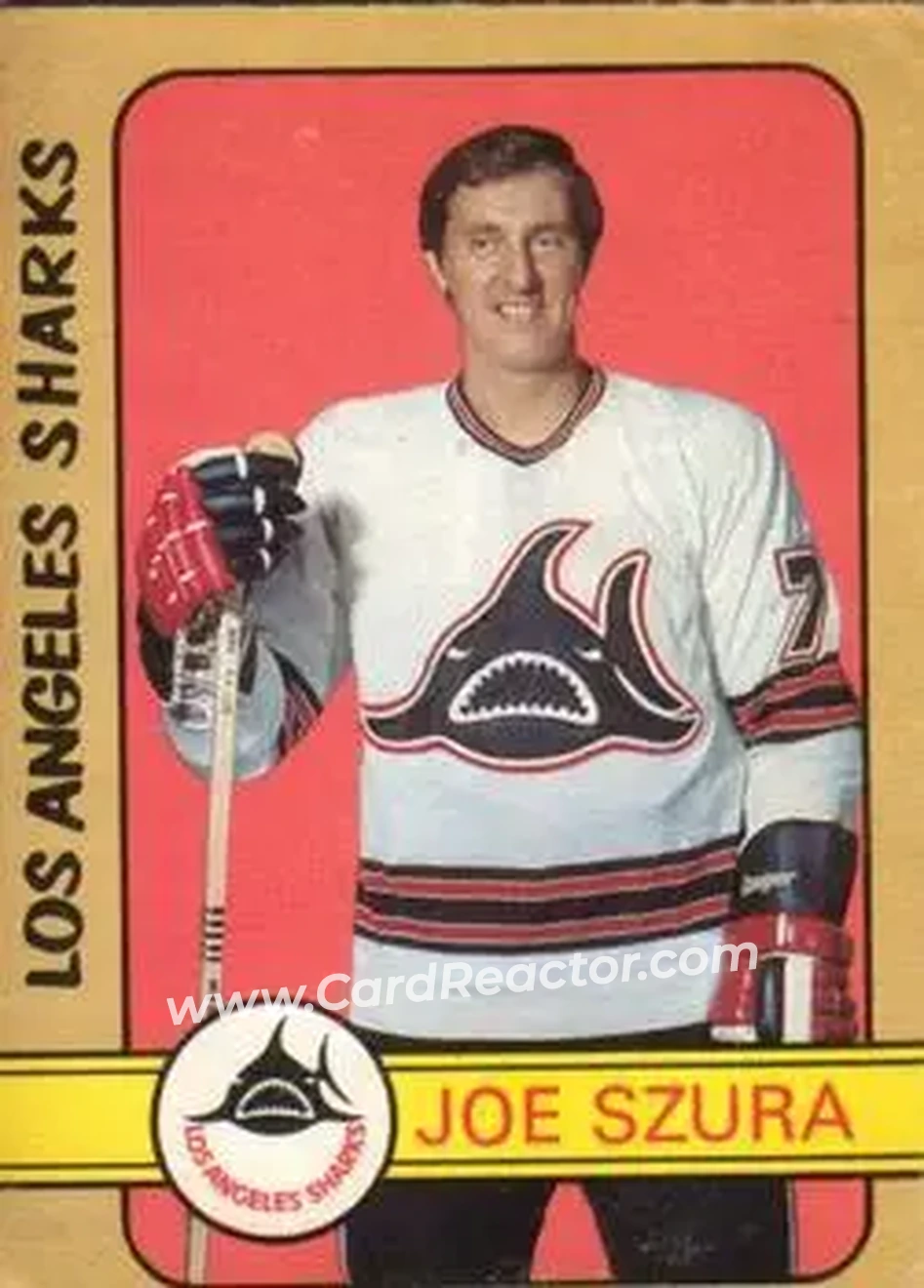 1972-73 O-Pee-Chee #313 - Joe Szura - Los Angeles Sharks - Front 1972-73 O-Pee-Chee #313 - Joe Szura - Los Angeles Sharks - Front
