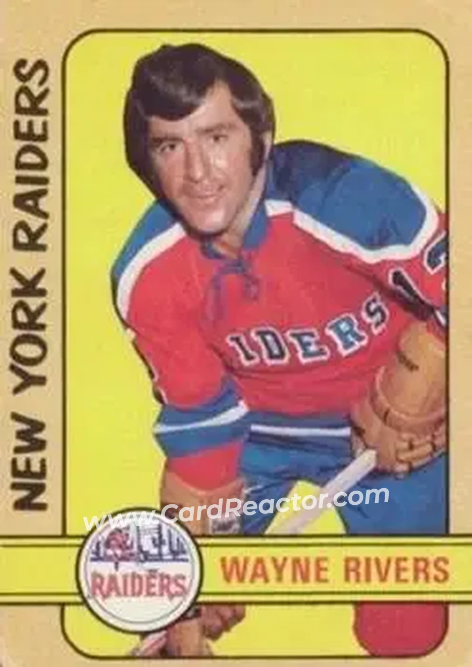 1972-73 O-Pee-Chee #315 - Wayne Rivers - New York Raiders - Front