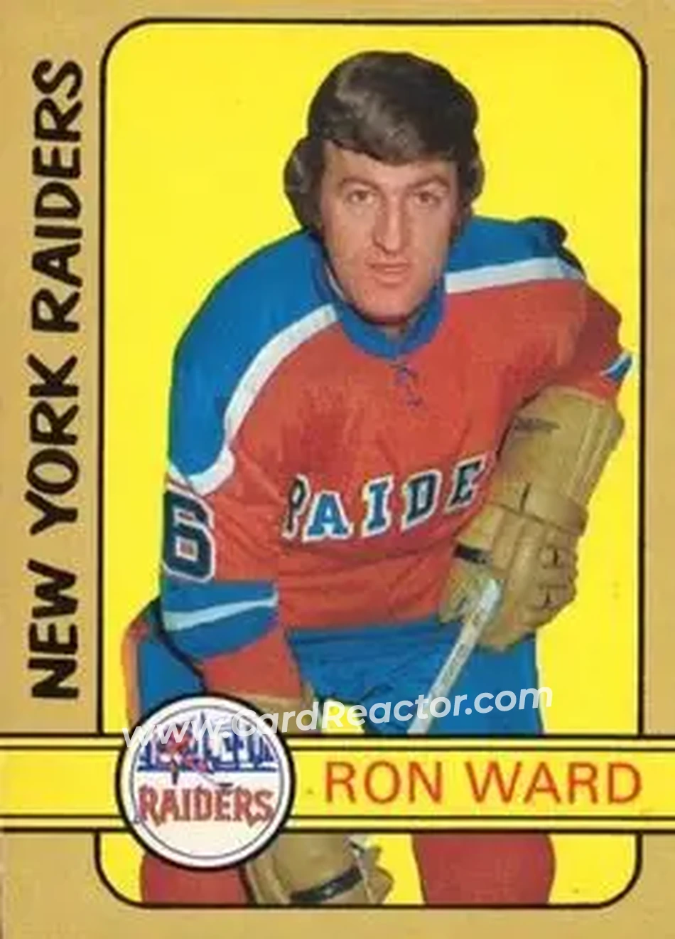 1972-73 O-Pee-Chee #332 - Ron Ward - New York Raiders - Front
