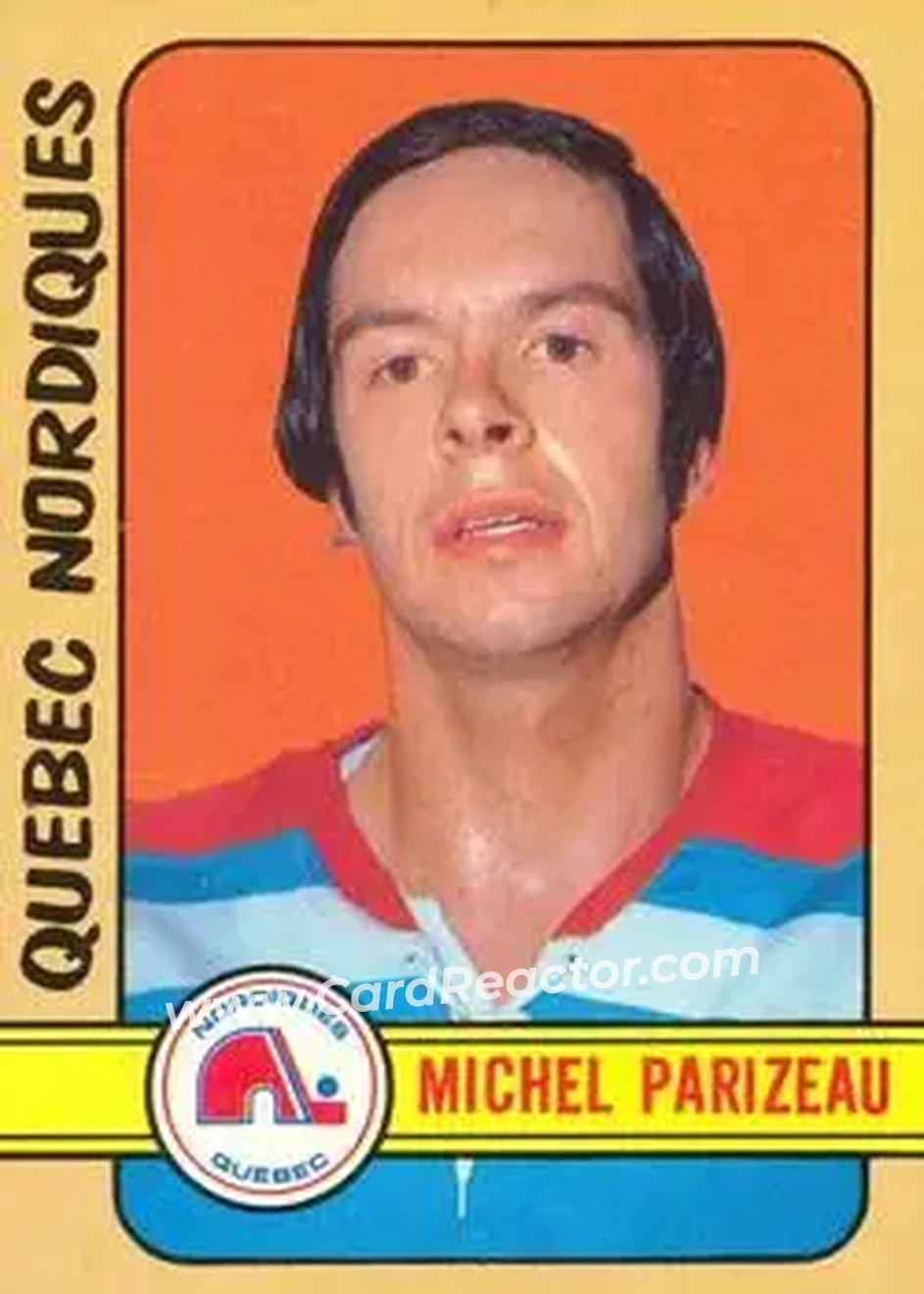 1972-73 O-Pee-Chee #335 - Michel Parizeau - Quebec Nordiques - Front