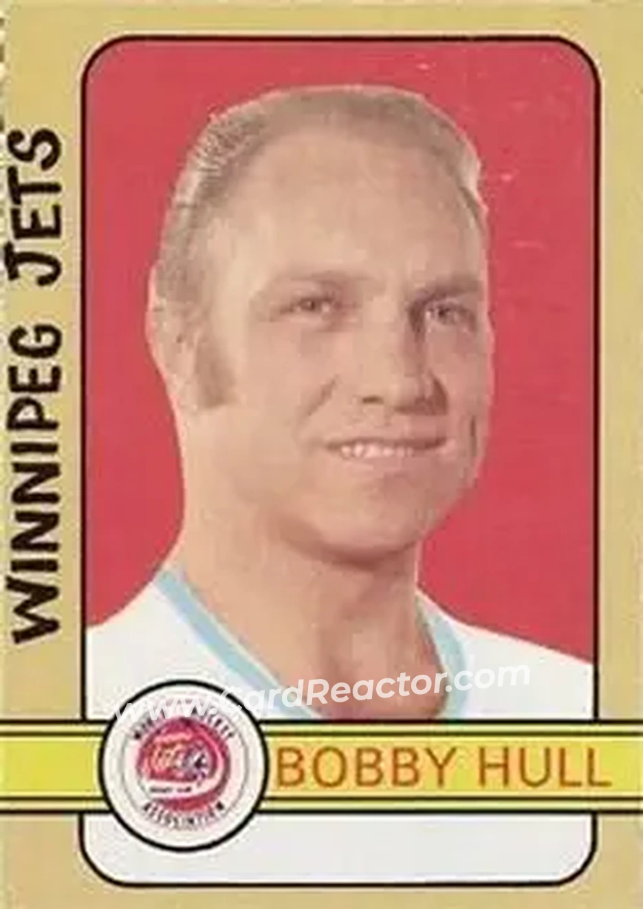 1972-73 O-Pee-Chee #336 - Bobby Hull - Winnipeg Jets - Front