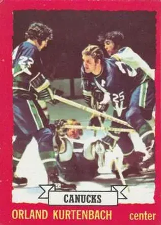 1973-74 O-Pee-Chee #4 - Orland Kurtenbach - Vancouver Canucks