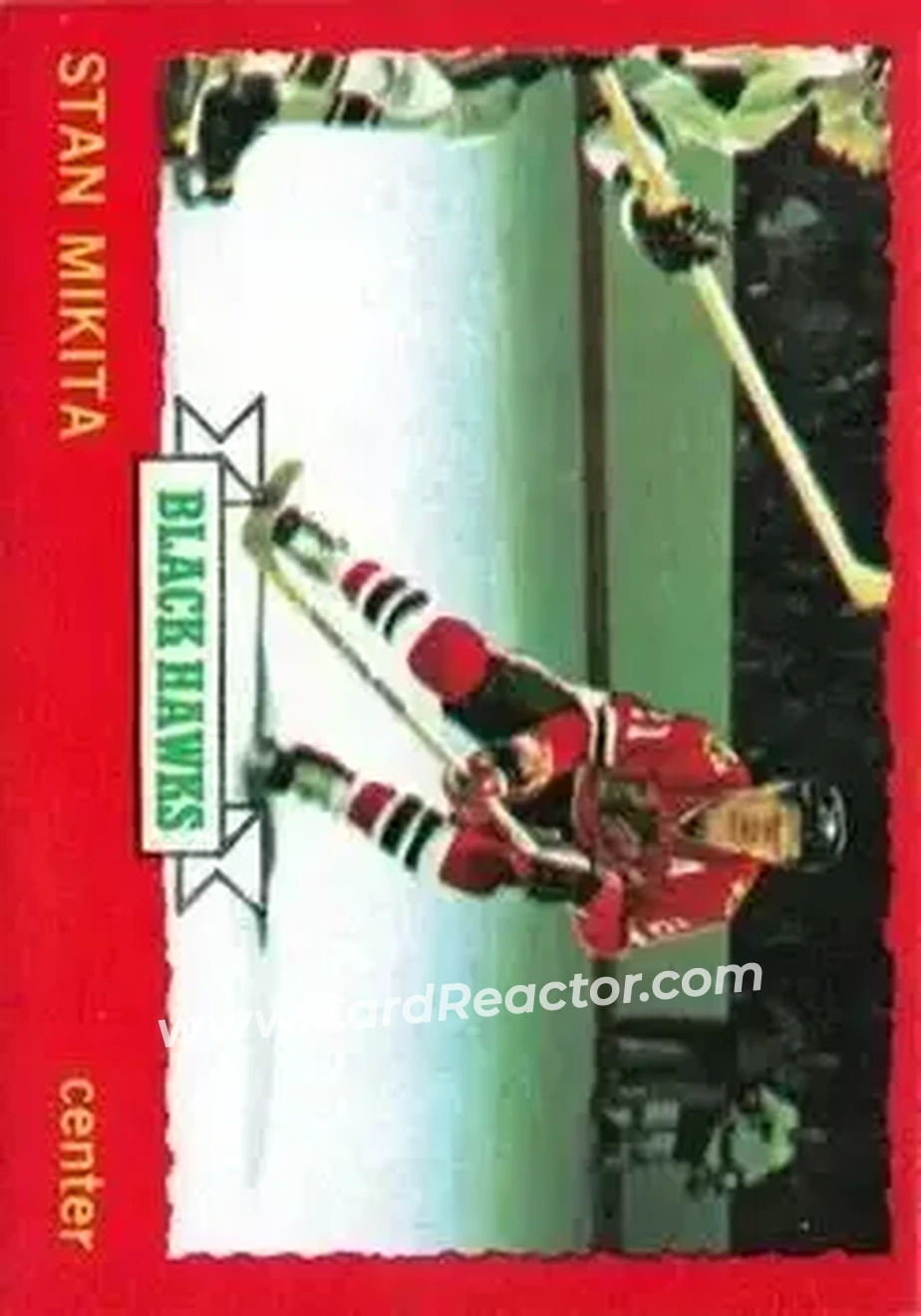 1973-74 O-Pee-Chee #6 - Stan Mikita - Chicago Blackhawks - Front