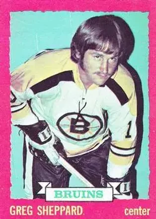 1973-74 O-Pee-Chee #8 - Gregg Sheppard - Boston Bruins
