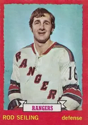 1973-74 O-Pee-Chee #9 - Rod Seiling - New York Rangers