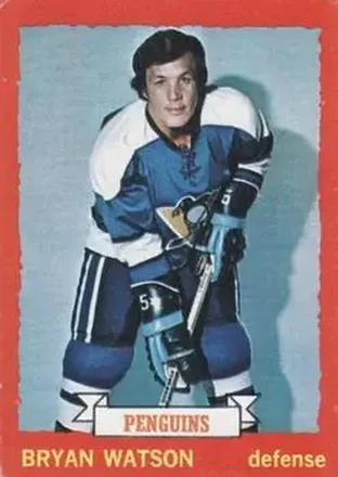 1973-74 O-Pee-Chee #14 - Bryan Watson - Pittsburgh Penguins