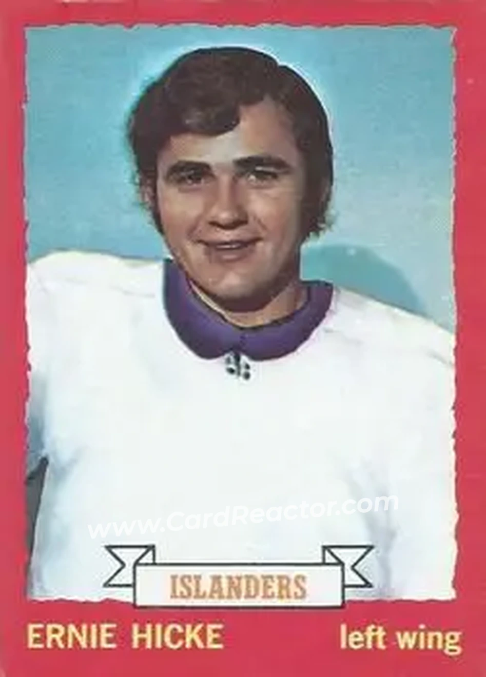 1973-74 O-Pee-Chee #18 - Ernie Hicke - New York Islanders - Front
