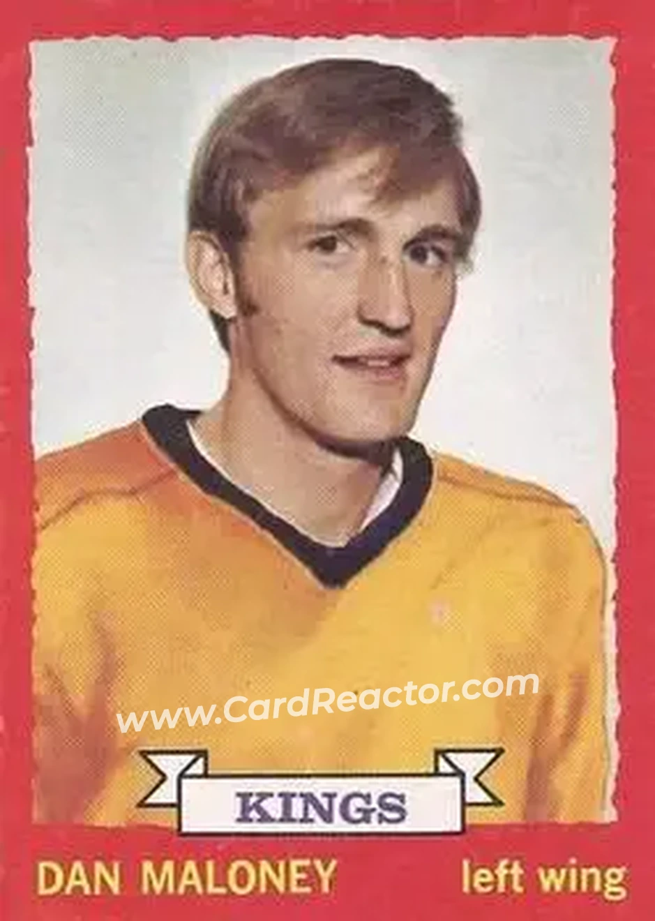 1973-74 O-Pee-Chee #32 - Dan Maloney - Los Angeles Kings - Front