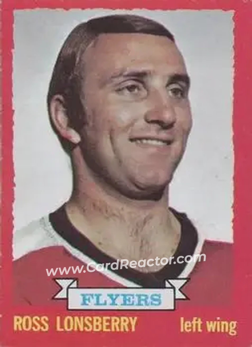 1973-74 O-Pee-Chee #36 - Ross Lonsberry - Philadelphia Flyers - Front 1973-74 O-Pee-Chee #36 - Ross Lonsberry - Philadelphia Flyers - Front