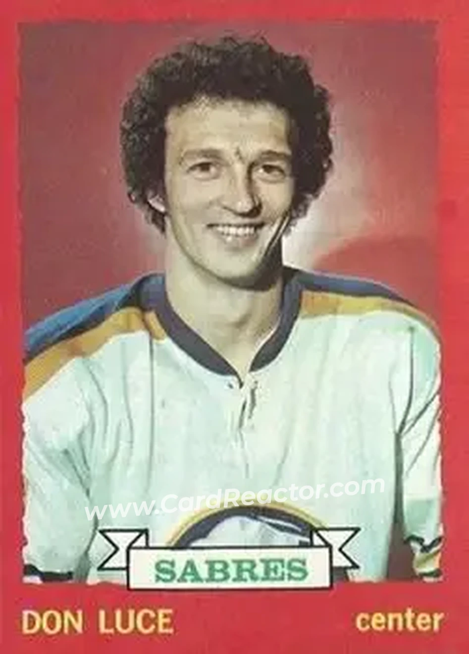1973-74 O-Pee-Chee #38 - Don Luce - Buffalo Sabres - Front