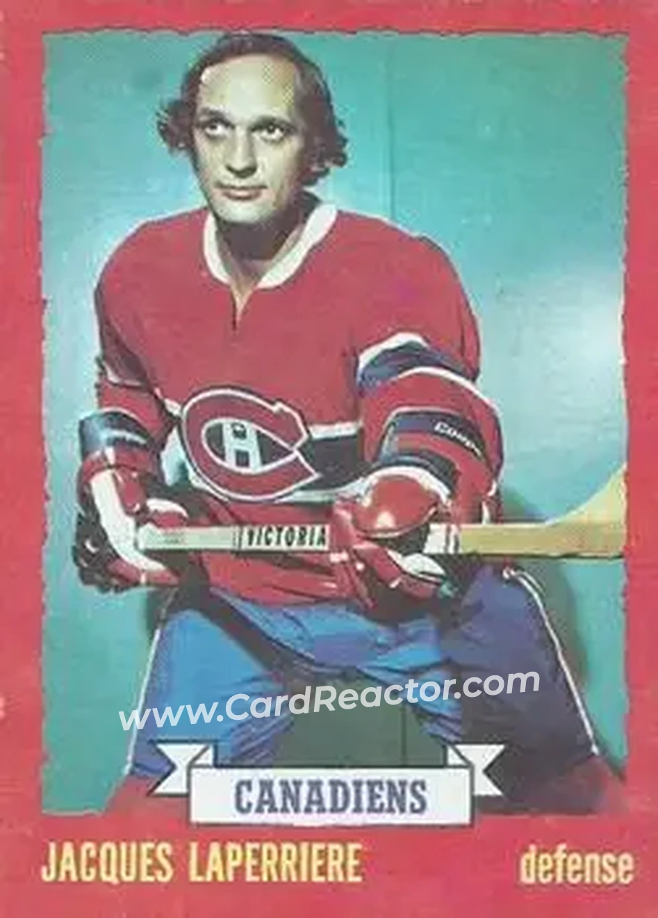 1973-74 O-Pee-Chee #40 - Jacques Laperriere - Montreal Canadiens - Front