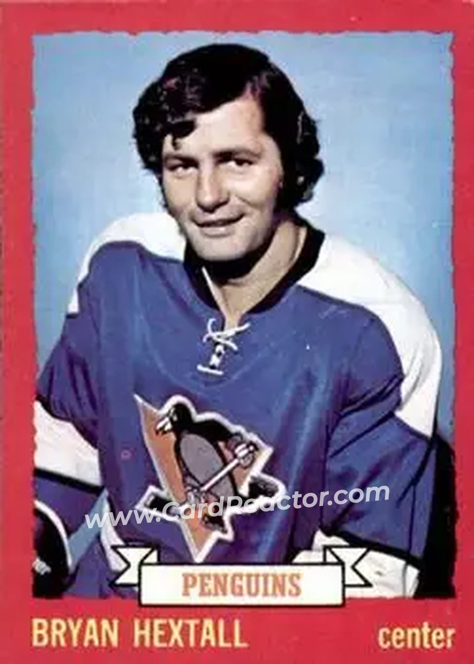 1973-74 O-Pee-Chee #43 - Bryan Hextall - Pittsburgh Penguins - Front