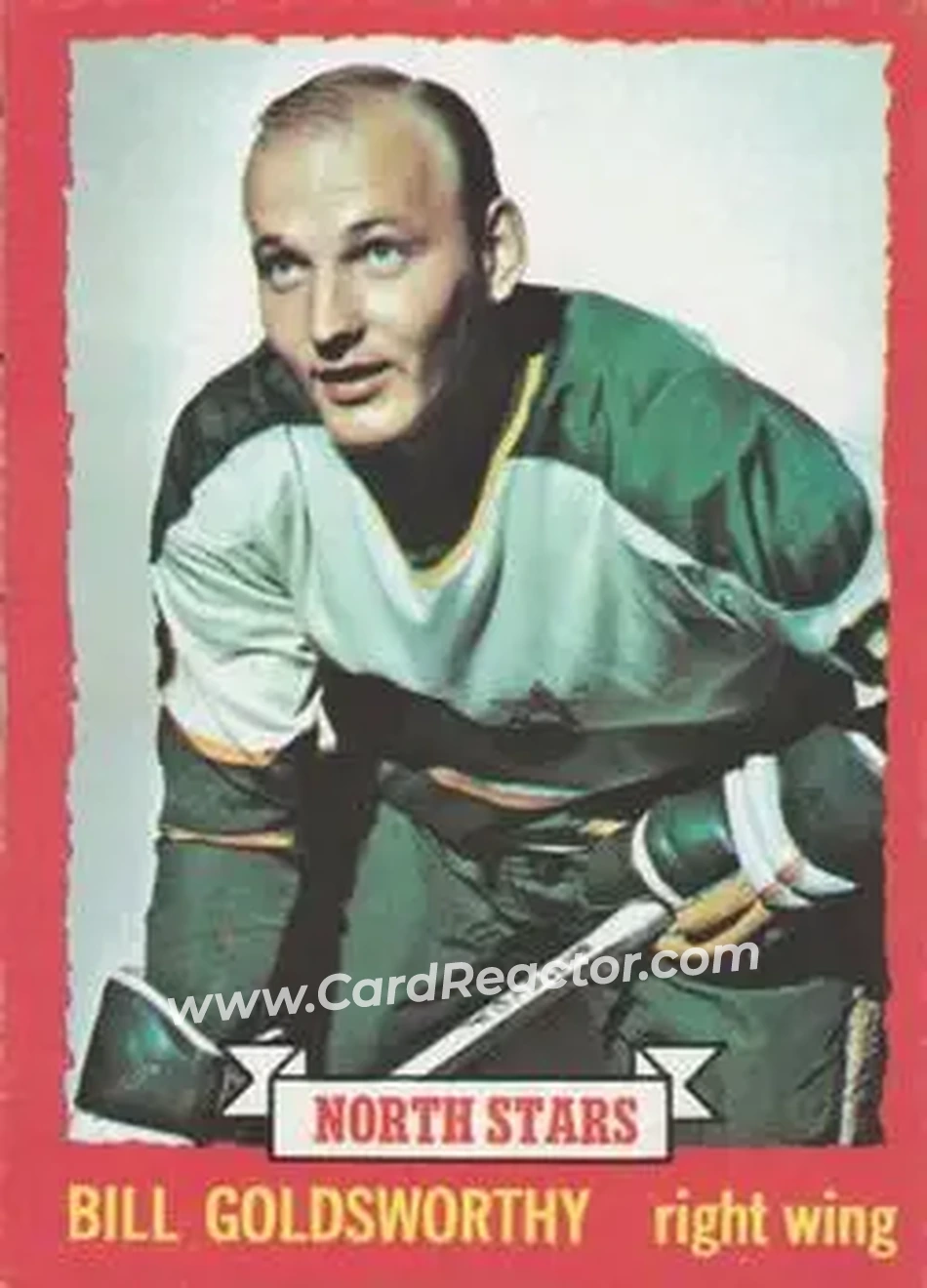 1973-74 O-Pee-Chee #62 - Bill Goldsworthy - Minnesota North Stars - Front