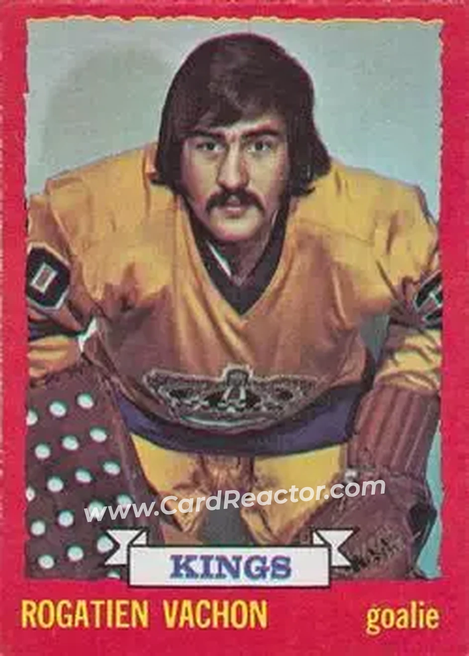 1973-74 O-Pee-Chee #64 - Rogatien Vachon - Los Angeles Kings - Front