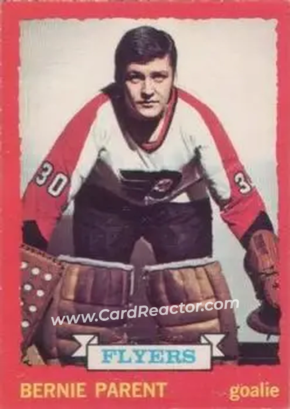1973-74 O-Pee-Chee #66 - Bernie Parent - Philadelphia Flyers - Front 1973-74 O-Pee-Chee #66 - Bernie Parent - Philadelphia Flyers - Front