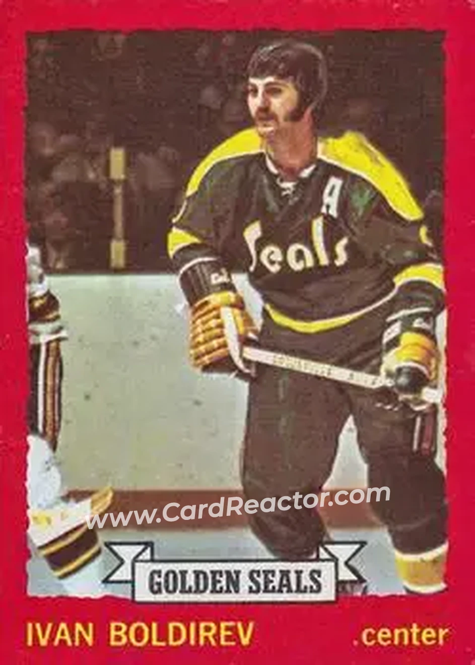 1973-74 O-Pee-Chee #68 - Ivan Boldirev - California Golden Seals - Front 1973-74 O-Pee-Chee #68 - Ivan Boldirev - California Golden Seals - Front