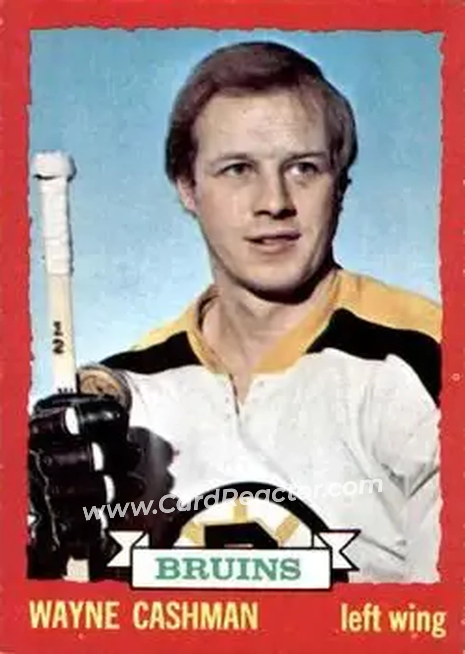 1973-74 O-Pee-Chee #85 - Wayne Cashman - Boston Bruins - Front