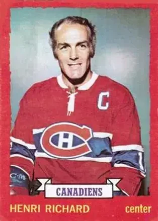 1973-74 O-Pee-Chee #87 - Henri Richard - Montreal Canadiens