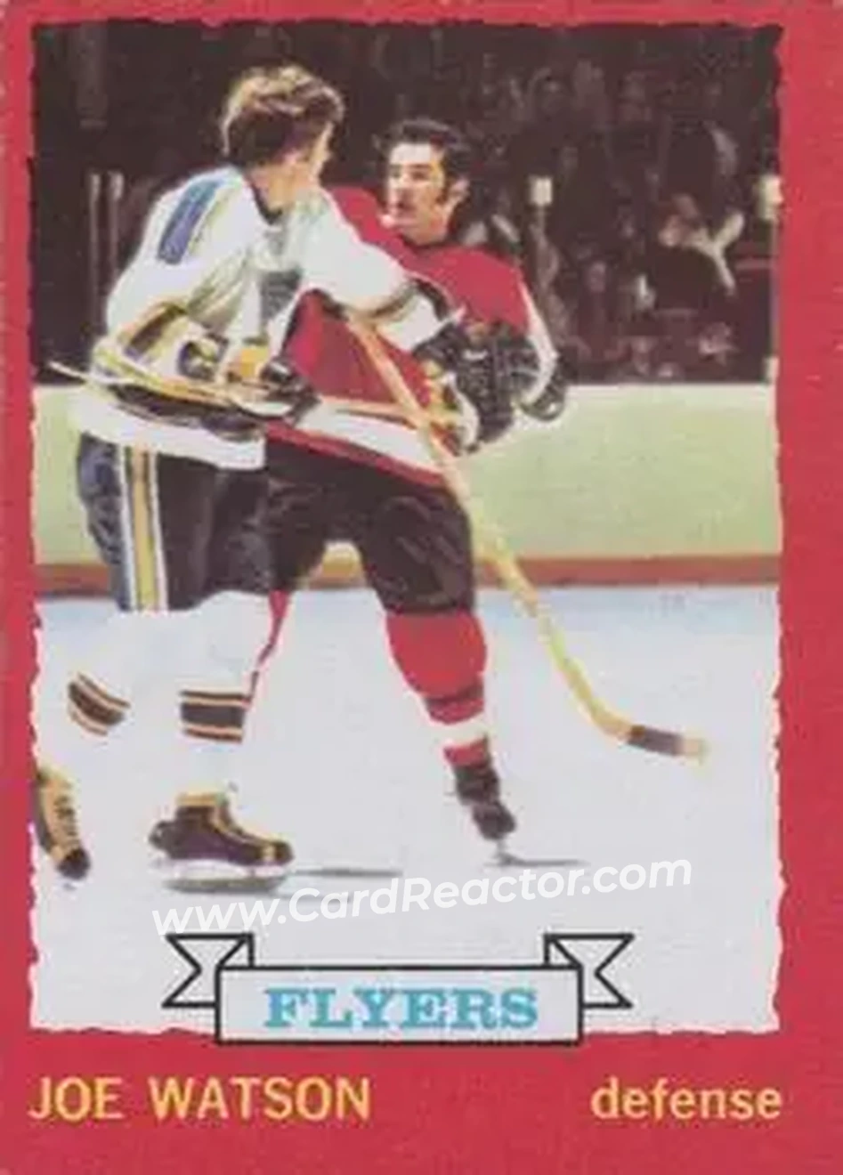 1973-74 O-Pee-Chee #91 - Joe Watson - Philadelphia Flyers - Front