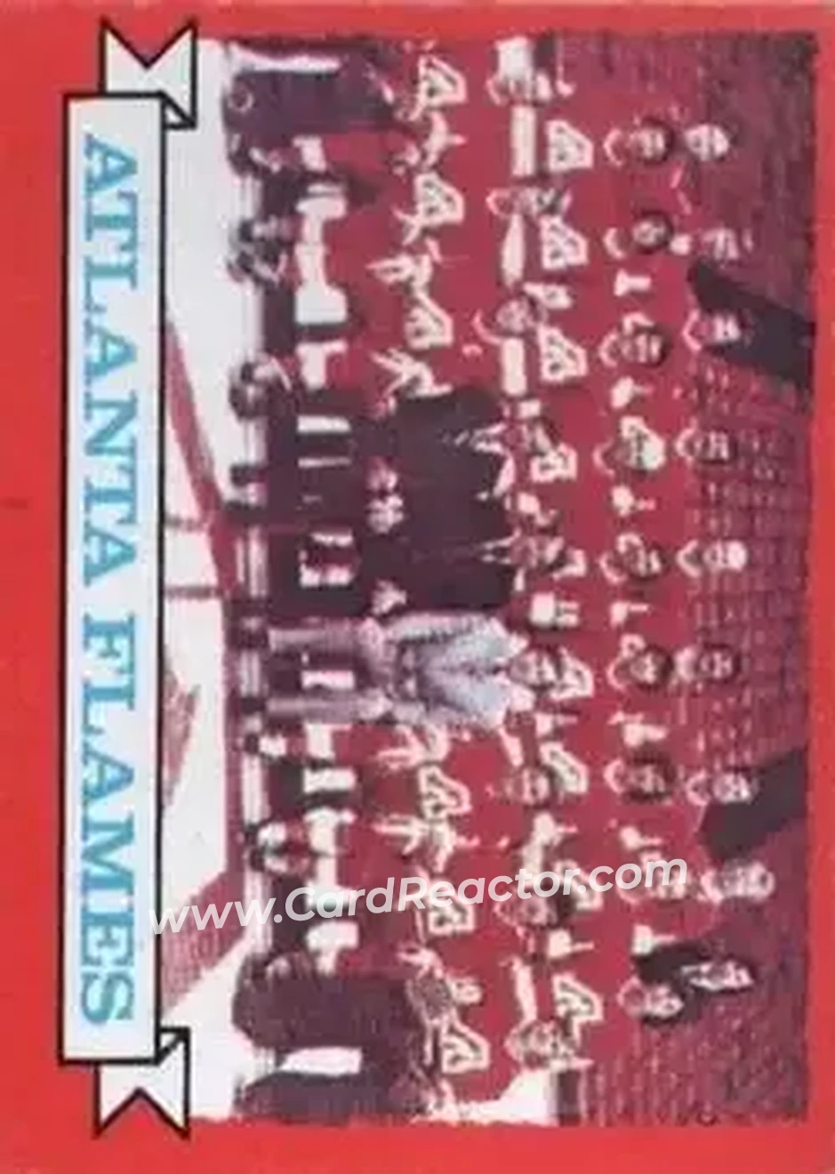 1973-74 O-Pee-Chee #92 - Atlanta Flames TC - Atlanta Flames - Atlanta Flames - Front
